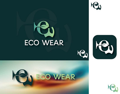 Eco Ware Logo Design applogo branding creativelogo graphicdesign logo logobrand logodaily logodesinger logoideas logologo logomark modernlogo professionallogo symbol tech thirtylogos vectplus