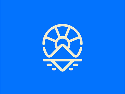 Wander Maps Logo branding graphic design icon logo