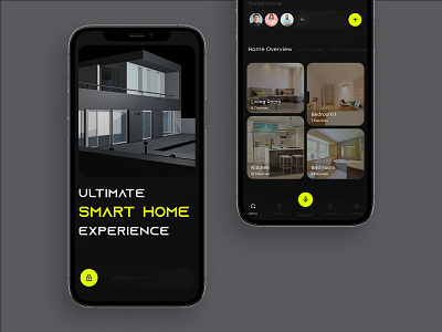 Smart Home Mobile App connectedliving effortlesscontrol futureliving hometech iot mobile app design smart home app smarthome smarthomedesign smartliving smartlivingmadeeasy ui