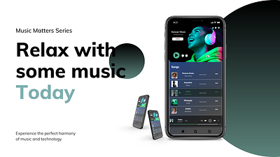 Music App app design graphic design mockups music ui