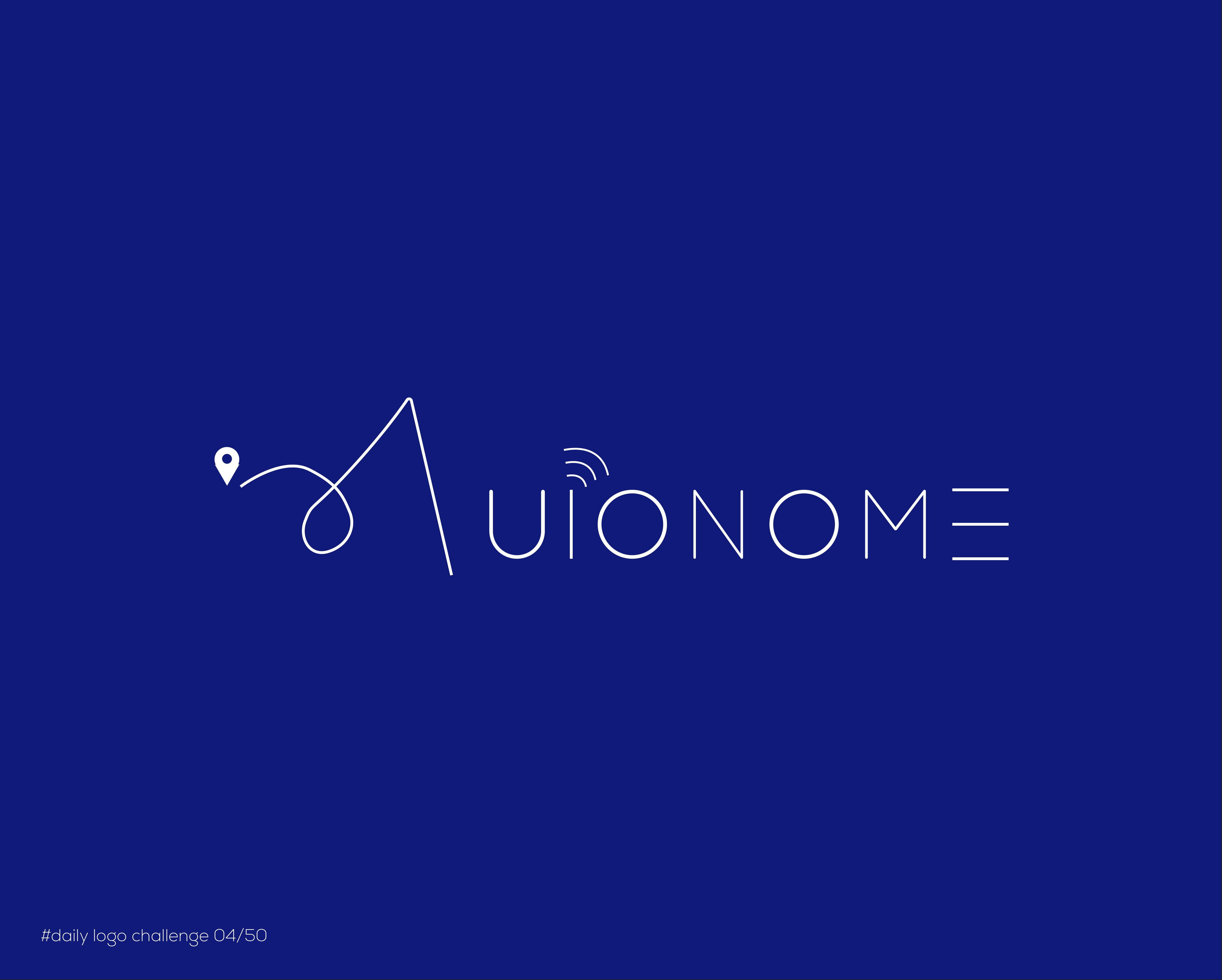 Driverless Car Logo design graphic design illustration logo typography