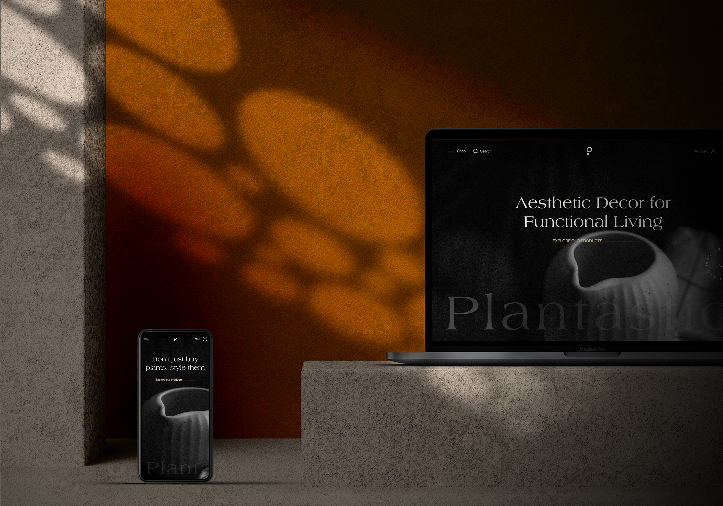 Plantastic Store UI animation branding design ecommerce graphic design logo sannisahil ui uiux user interface ux web webdesign website design