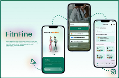 Medical App | Ios Application android animation design fitness app illustration interaction design ios ios application medical app ui uiux ux web