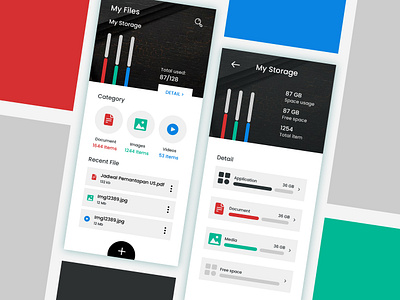 File Manager Mobile App UI Design app design file management app ui file manager file manager app file manager app ui file manager app ui design mobile app mobile app design ui ui design