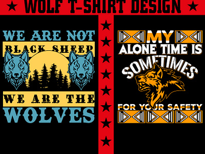 Wolf T-shirt Design app art blackwolf branding design dog dogsofinstagram graphic design illustration logo nature typography vector wolf wolfcommunity wolfdog wolfhybrid wolflover wolfpack wolves