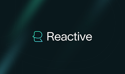 Reactive | Logo concept branding green branding green logo logo logo design logo exploration r logo re logo startup branding startup logo