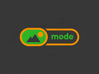 Outdoor Mode outdoor logo outdoor mode switch symbol