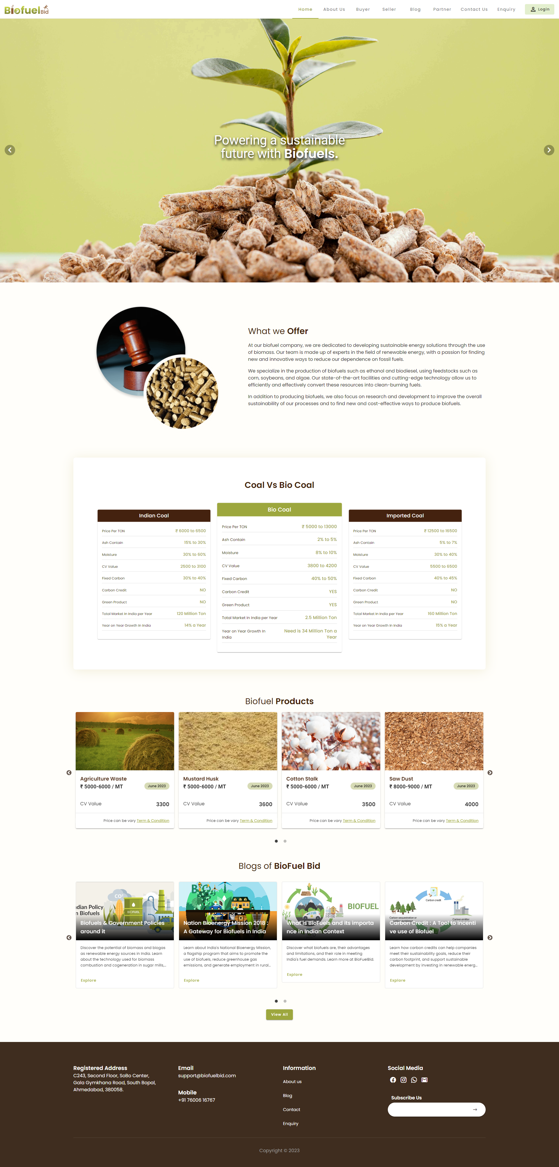 Biofuelbid - Bidding Portal app blacktheme design typography uidesign ux design