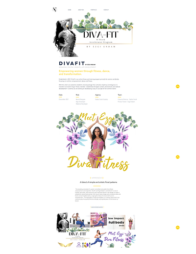 Diva-Fit Launch 2023 art brand identity branding content design graphic design logo marketing photography product launch research ui ux web website