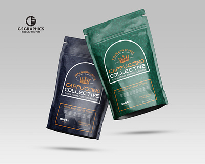 King's Row Coffee Product Packaging Design by @92gsgraphics branding design graphic design typography vector