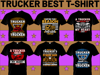 Trucker T-Shirt Design branding design graphic design heavyhaul illustration instajobs logistics transport truck truckdriver trucker truckerlife truckers truckerslife trucking truckingindustry trucks truckstop typography vector