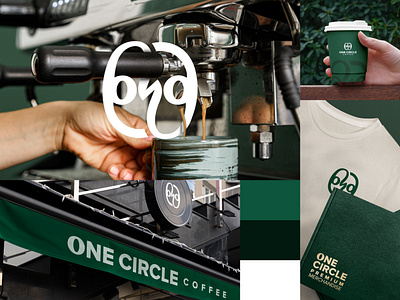 One Circle Coffee - Unselected Logo Competition For Sale ambigram brand brand identity branding branding identity cafe coffee coffee shop design logo designer discussion graphic design indonesia logo logo cafe logo coffee logo design restaurant visual branding visual identity