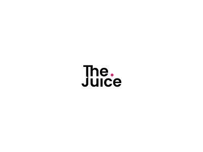 The juice brand identity branding business clean company company logo design graphic design illustration inspiration juice letter mark logo minimal minimalistic modern simple typography word mark