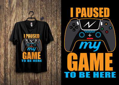 Gaming T-shirt Design custom t shirt design game gaming gaming controler gaming design graphic design illustration t shirt t shirt design typography typography design vintage vintage design