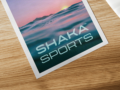 Shaka Sports branding design graphic design logo