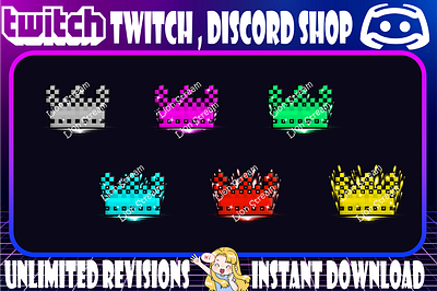 Pixilated Crown twitch sub badges and twitch emotes crown cute crown discord facebook king minecraft pixilated pixilated crown queen sub badges ticktok twitch twitch badges twitch sub badges youtube