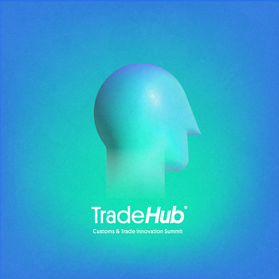 TradeHub Summit 3d branding graphic design logo ui