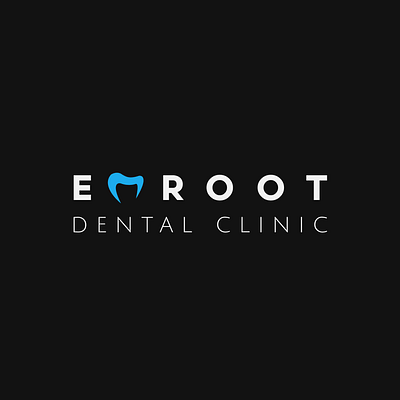 ENROOT Dental Clinic Logo branding clinic dental logo design logo vector