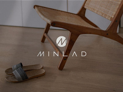 Minlad :: Logotype design interior design logo logotype minimal spain
