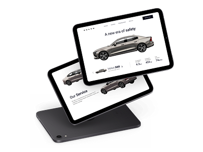 Volvo - Website car cars concept design figma home ui ux volvo website