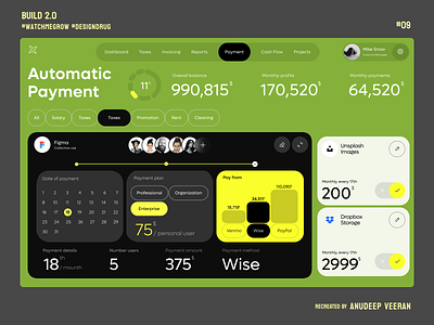 Finance Dashboard concept dashboard design fintech portal product design ui web design website