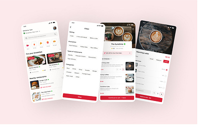 UI Design - Pickup Food Delivery