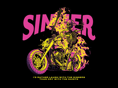 Sinner design graphic graphic design illustration