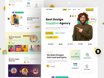 Website Design branding design graphic design typography ui