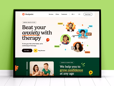 Healthcare Website Design(Animation) animation clinic doctor health healthcare healthy immune boost immune system landing page mental health motion graphics nutrition selfcare web design web site webdesign website website design wellbeing wellness