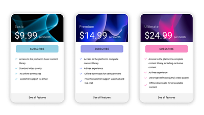 100 Day UI Challenge - Day 30 pricing subscribe ui