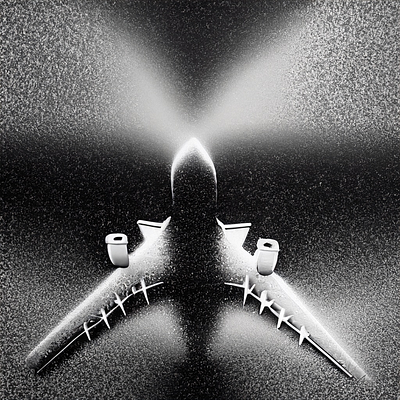 Airplane airplane design geometric grain grainy graphic design illustration illustrator noise object plane texture vector