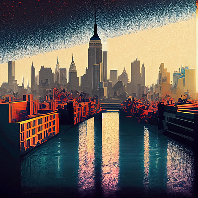New York City abstract design goemetric grain grainy graphic design illustration illustrator new york new york city noise nyc texture vector