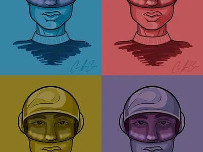 Mr. SpaceMan design graphic design illustration procreate
