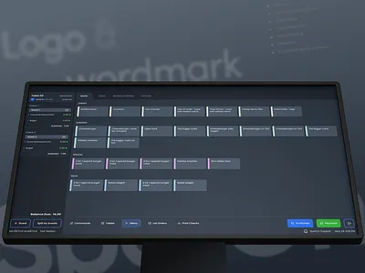 POS terminal app design product design ui ux ui design