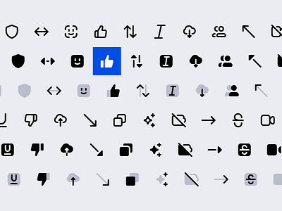 Universal Icon Set | Update 123done arrows clean design duotone figma formatting glyph icon design icon set iconjar iconography icons line minimalism solid symbol thumb up universal icon set user interface