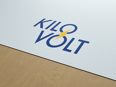 Kilo-Volt Electrical Infrastructure Branding branding electrical electricity graphic design kilovolt lightning logo logo design volt