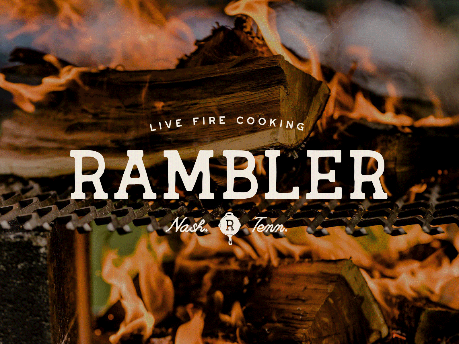 I'm a Rambler branding design illustration logo typography vector