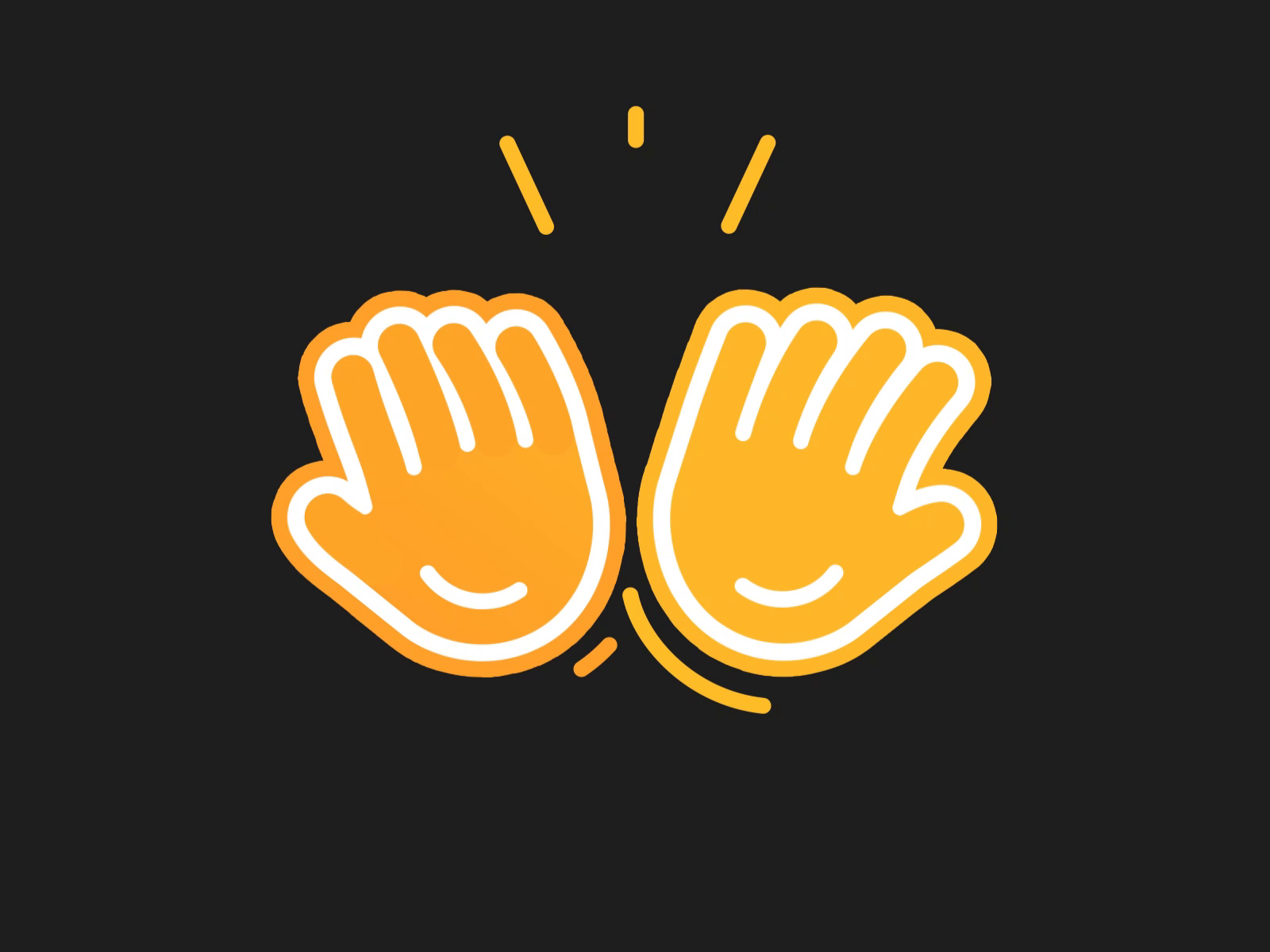 Applause Clapping Hands Icon For Apps Or Website Stock Illustration -  Download Image Now - Hand, Clapping, Line Art - iStock