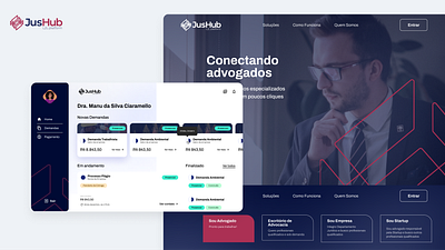 JustHub - L2L Platform dashboard design design system figma ui ux