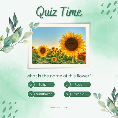 Quiz Time challenge