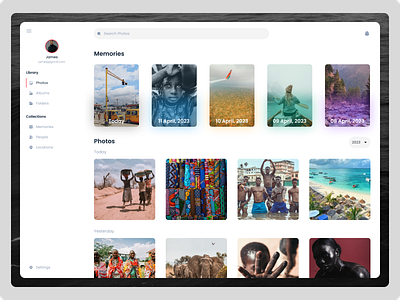 Image Gallery UI dailyui figma figmadesign imagegallery ui uidesign uiux