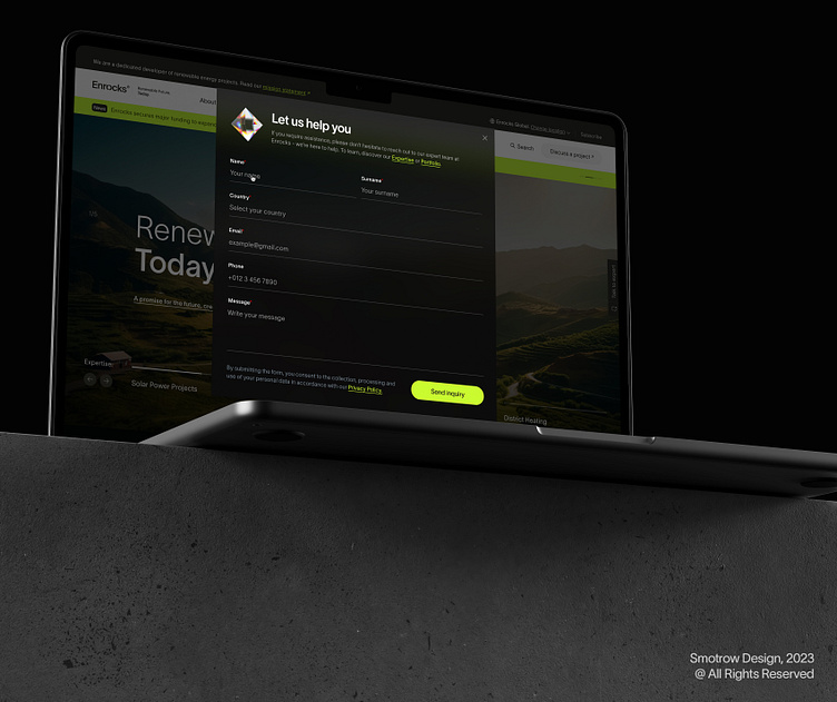 Pop-up UX/UI by Smotrow Design on Dribbble