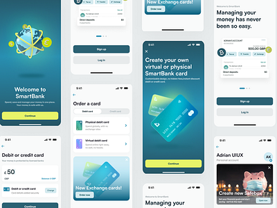 Fintech Mobile App app banking design finance fintech mobile app ui ui ux user interface