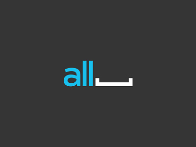 allspace bespoke branding business clean clever design fun logo minimal professional simple type vector