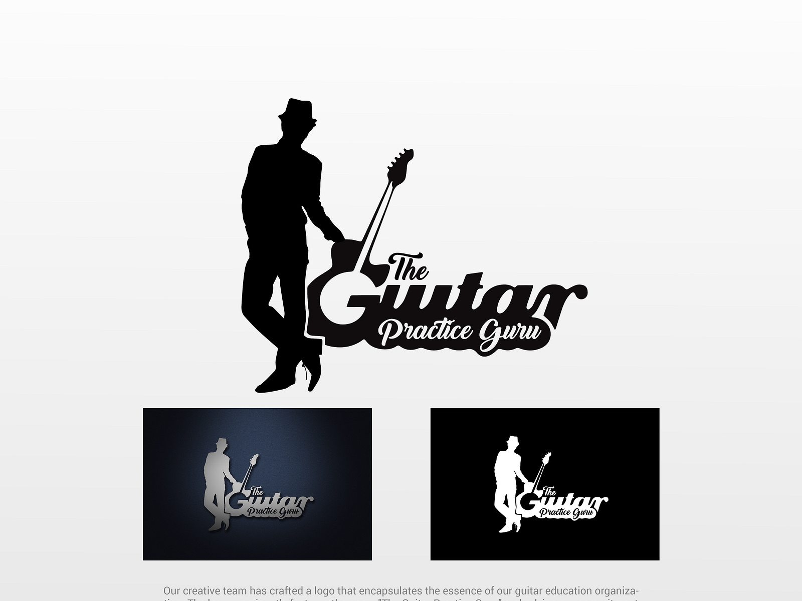 Music Acadmy logo - The Guitar Practice Guru by innovatixhub on Dribbble