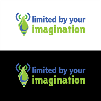Limited by Your Imagination Logo Branding branding design graphic design logo logo design