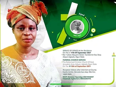 Digital Burial Poster graphic design