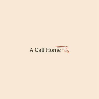 A Call Home Logo graphic design illustrator logo logodesign