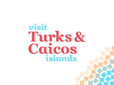 Visit Turks & Caicos Islands travel & tourism office logo design airports flights vacations atlantic ocean bahamas beach beaches sand coral marine life corporate pattern destination branding hotels resorts villas logo logo design luxury vacation packages marketing organization national tourism office restaurants dining experience scuba diving snorkeling sea ocean water travel traveling travelling trips excursions tours tropical paradise turks caicos islands visitors information