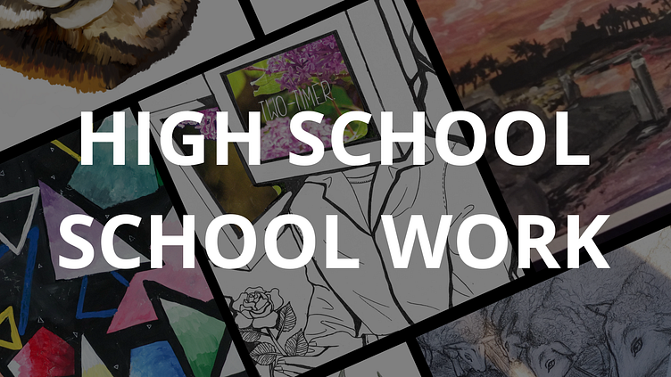 Highschool Portfolio by Jewel Ortiz on Dribbble